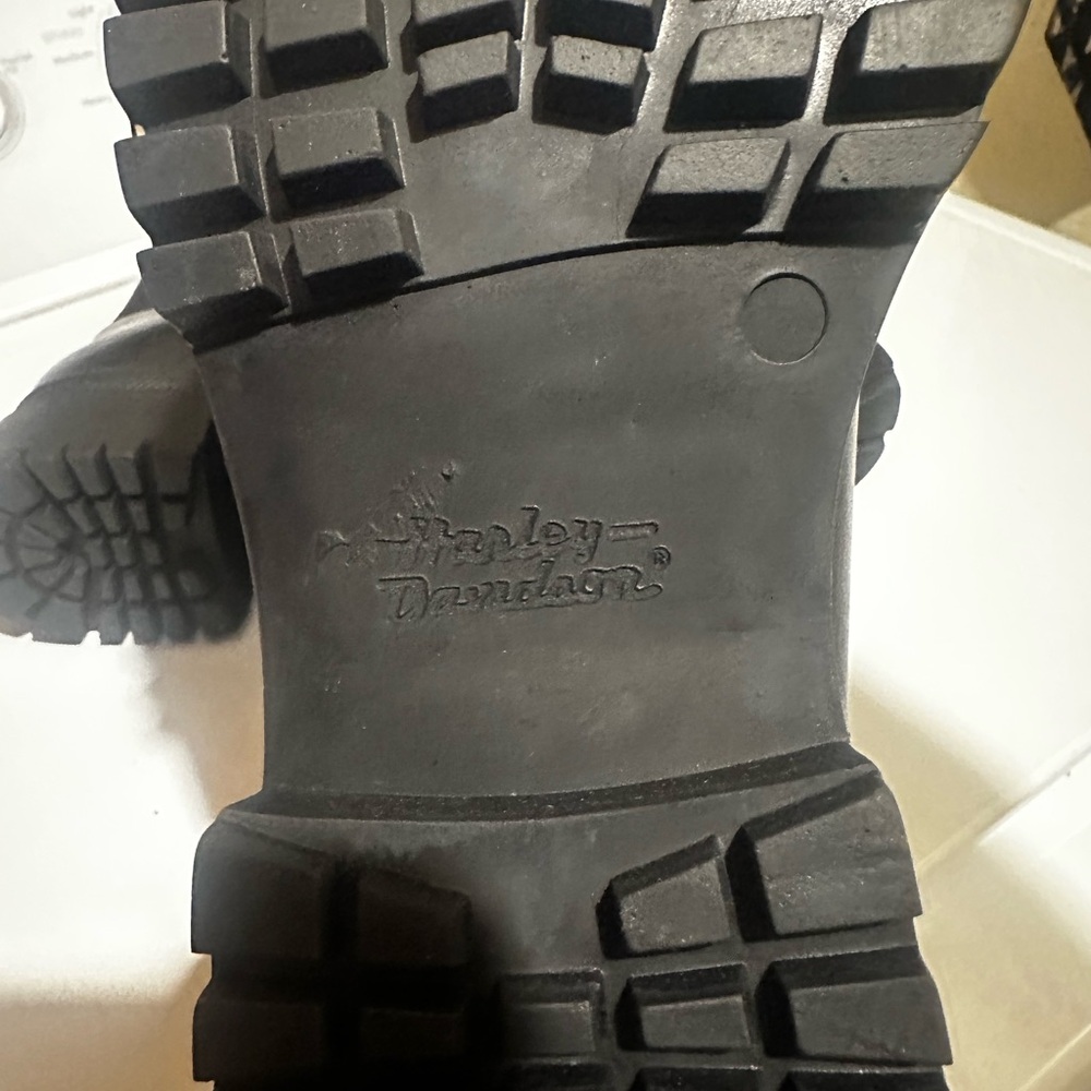Womens Harley Davidson ankle boots (New) - Picture 7 of 8